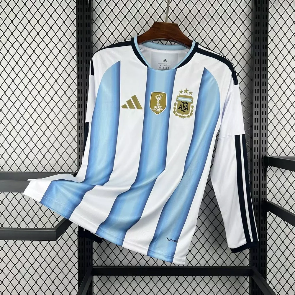 Selección de Argentina 2025/26 1ª Equipación - Versión Fan Manga Larga