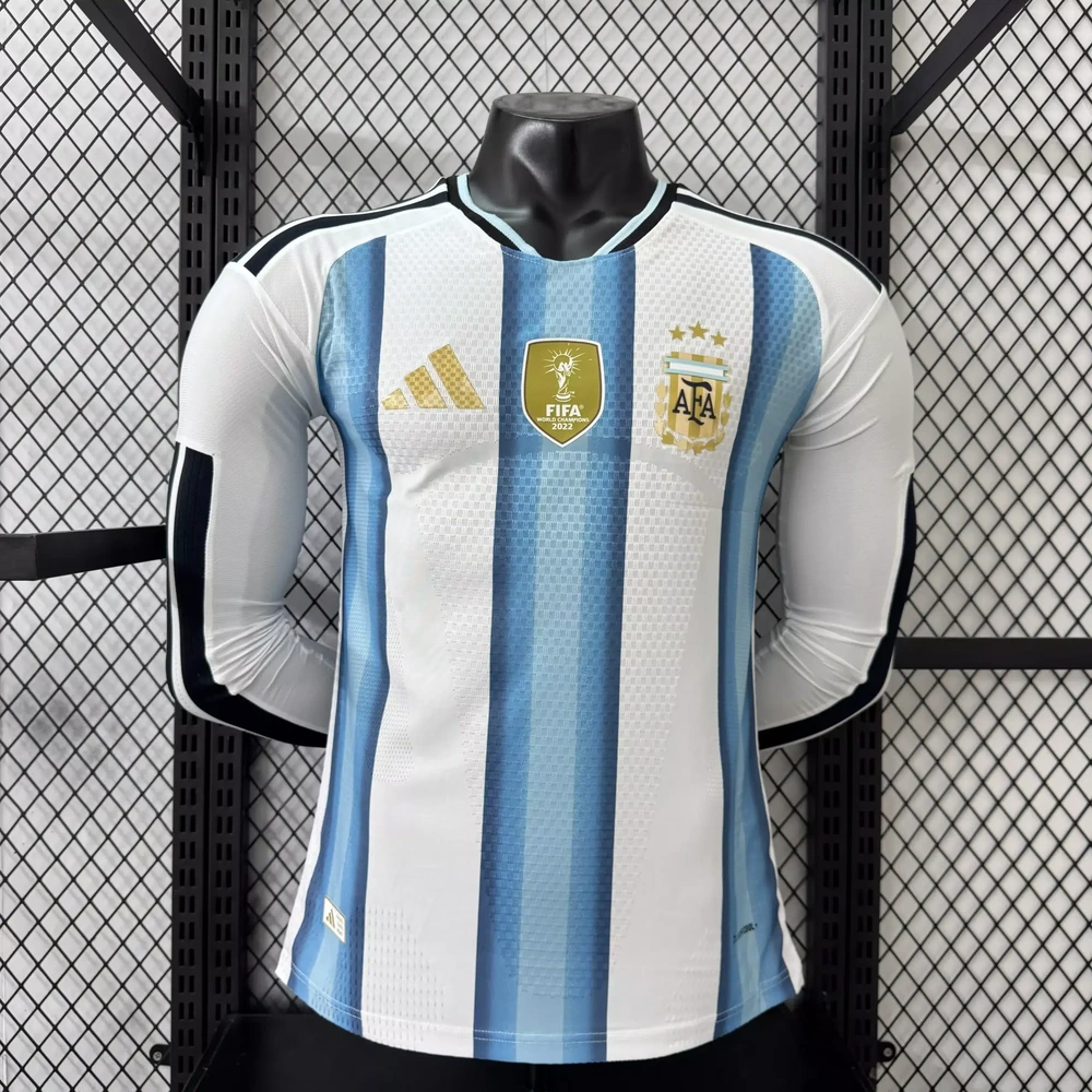 Selección de Argentina 2025/26 1ª Equipación - Versión Jugador Manga Larga