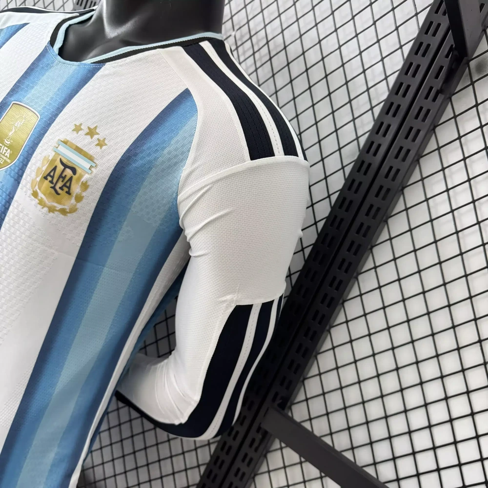 Selección de Argentina 2025/26 1ª Equipación - Versión Jugador Manga Larga vista 3