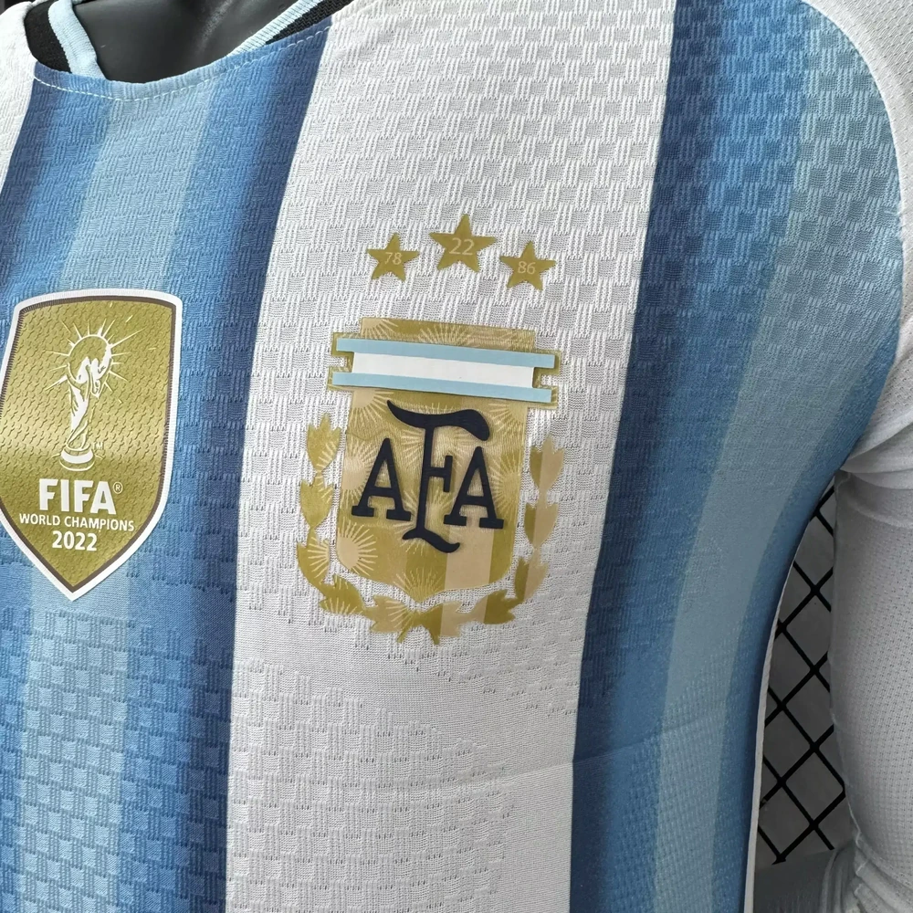 Selección de Argentina 2025/26 1ª Equipación - Versión Jugador Manga Larga vista 4