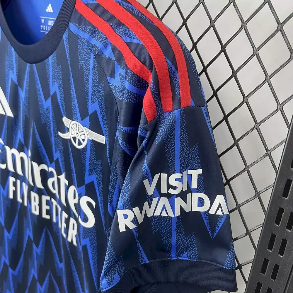 Arsenal FC 2025/26 2ª Equipación - Versión Fan vista 4