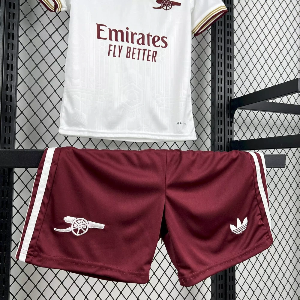 Arsenal FC 2025/26 3ª Equipación - Kit Infantil vista 4