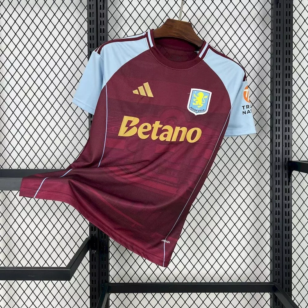Aston Villa 2025/26 1ª Equipación - Versión Fan