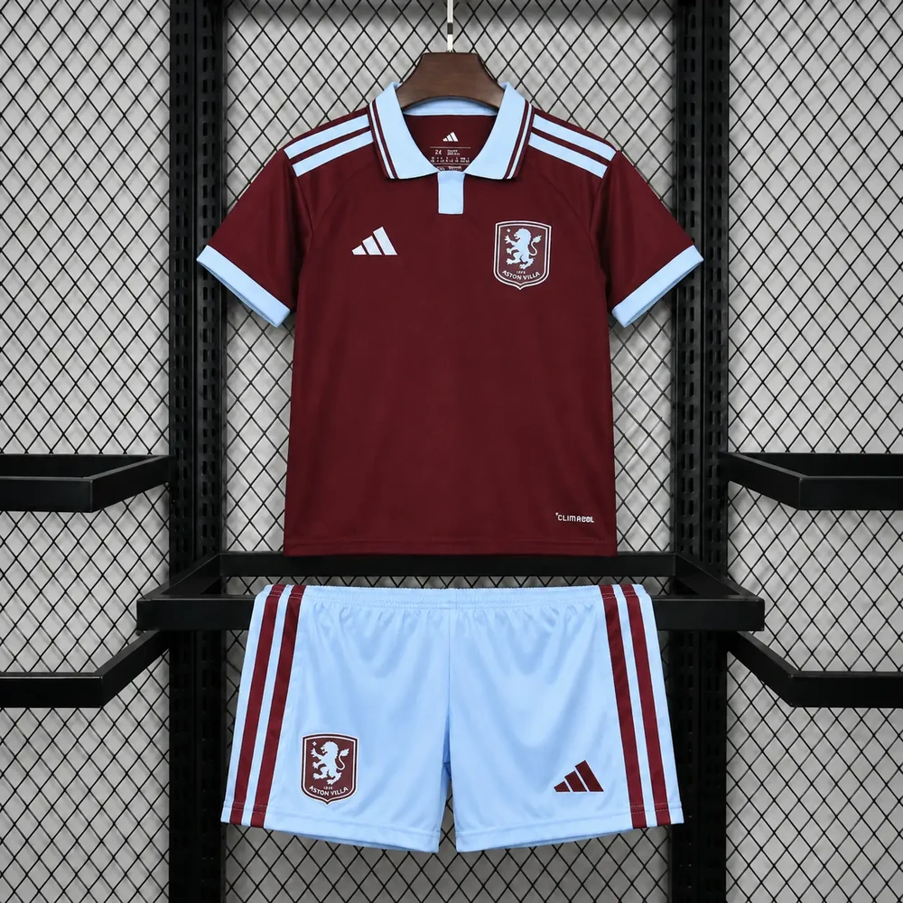 Aston Villa 2026/27 1ª Equipación - Kit Niño