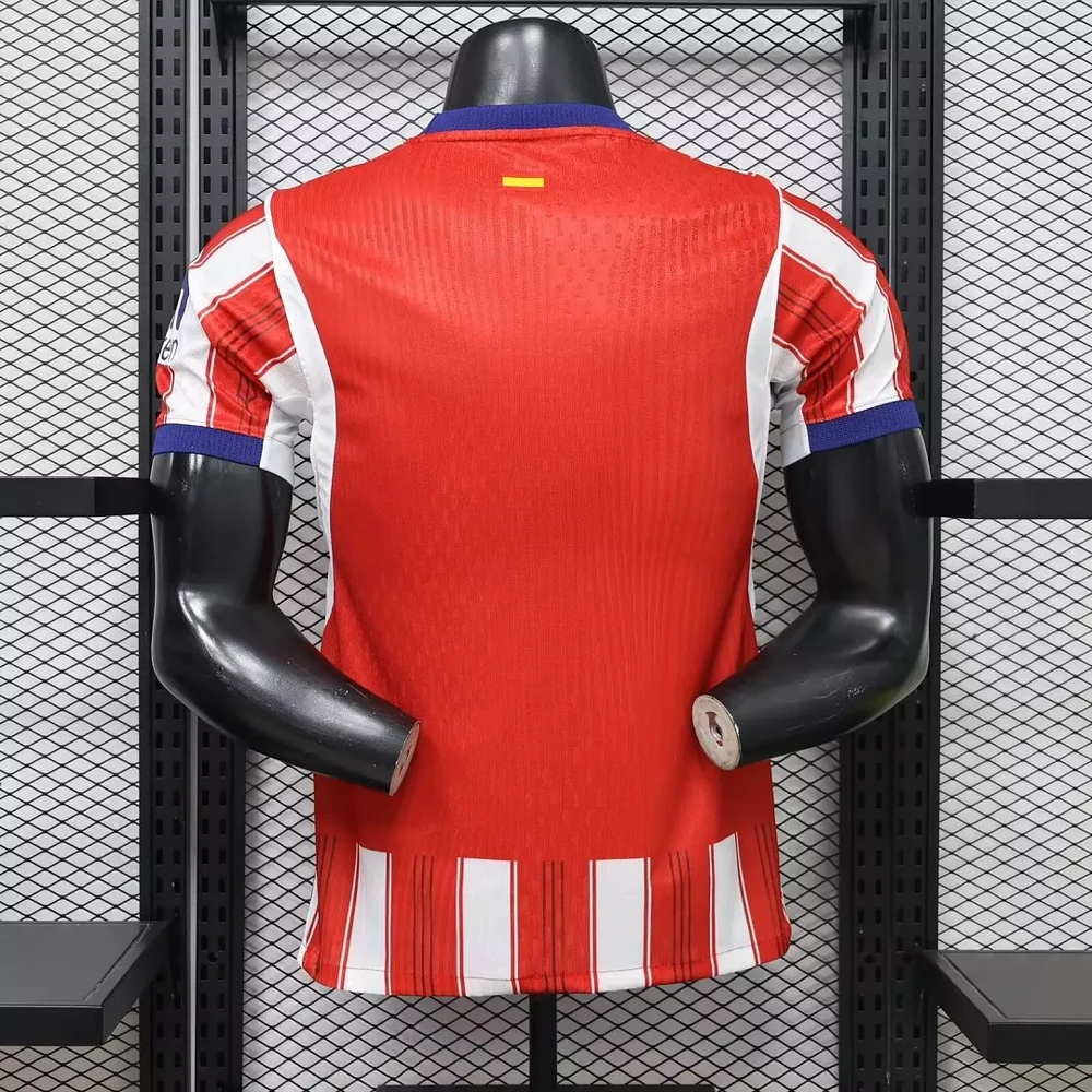 Atlético de Madrid 2026/27 1ª Equipación - Versión Jugador Dorsal