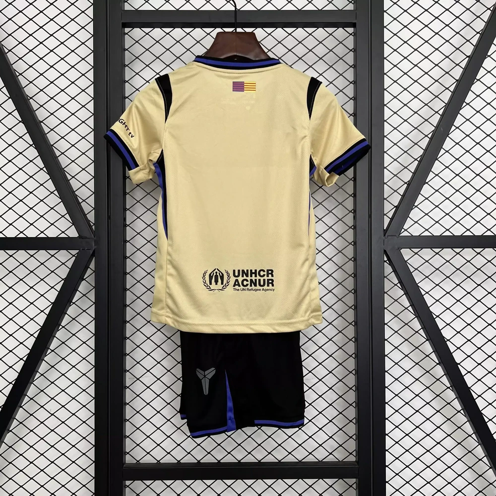 FC Barcelona 2025/26 2ª Equipación - Kit Niño Dorsal