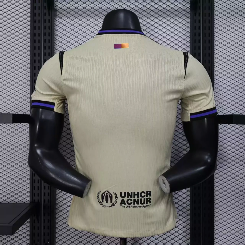 FC Barcelona 2025/26 2ª Equipación - Versión Jugador Dorsal