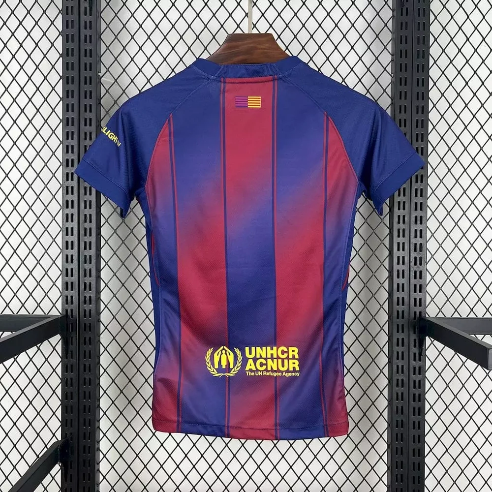 FC Barcelona 2025/26 1ª Equipación - Versión Fan Mujer Dorsal