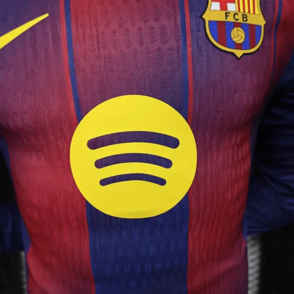 FC Barcelona 2025/26 1ª Equipación - Versión Jugador Manga Larga vista 3