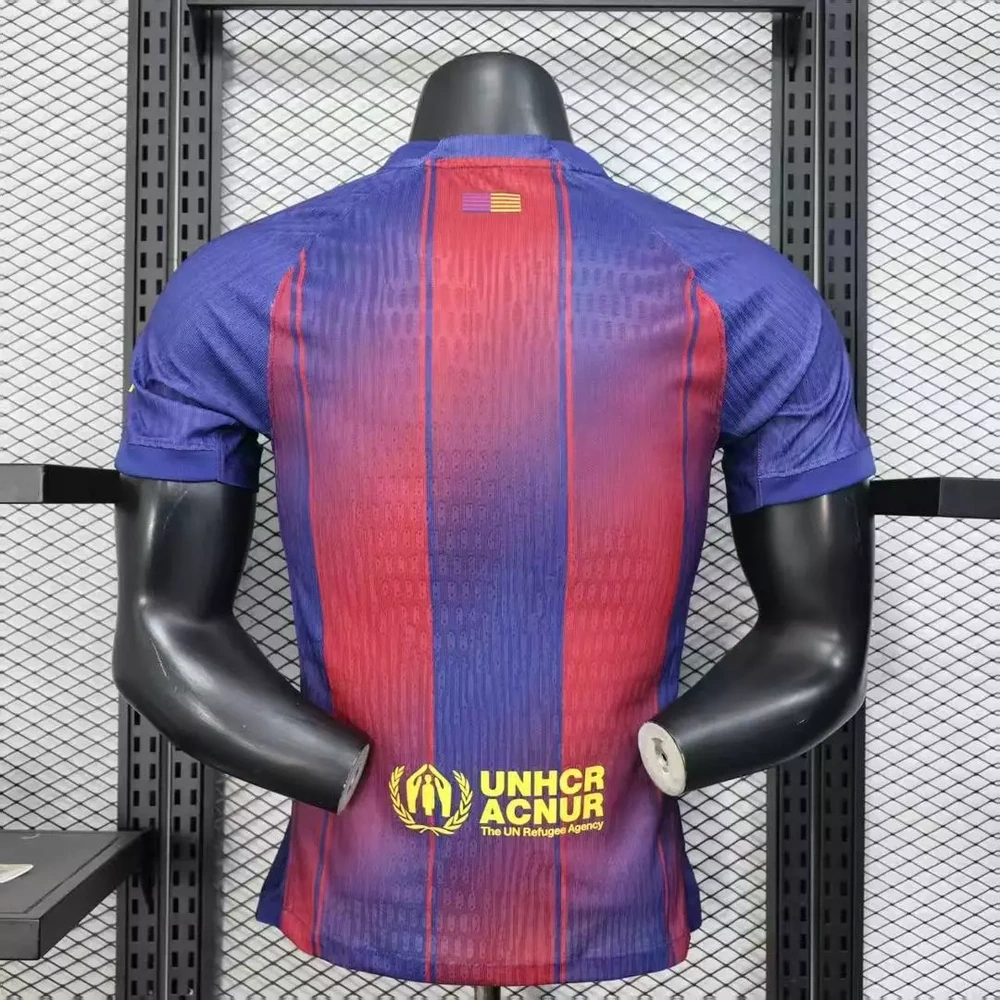 FC Barcelona 2025/26 1ª Equipación - Versión Jugador Dorsal