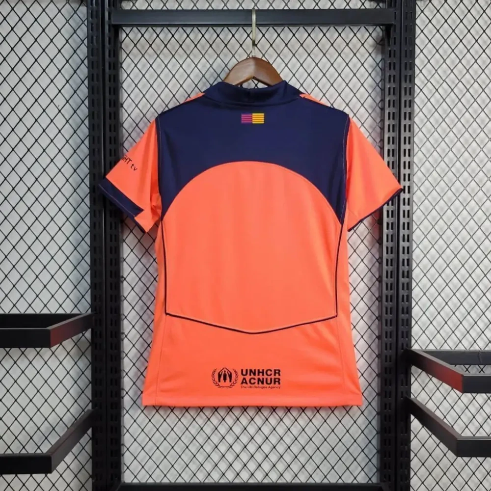 FC Barcelona 2025/26 3ª Equipación - Versión Fan Mujer Dorsal