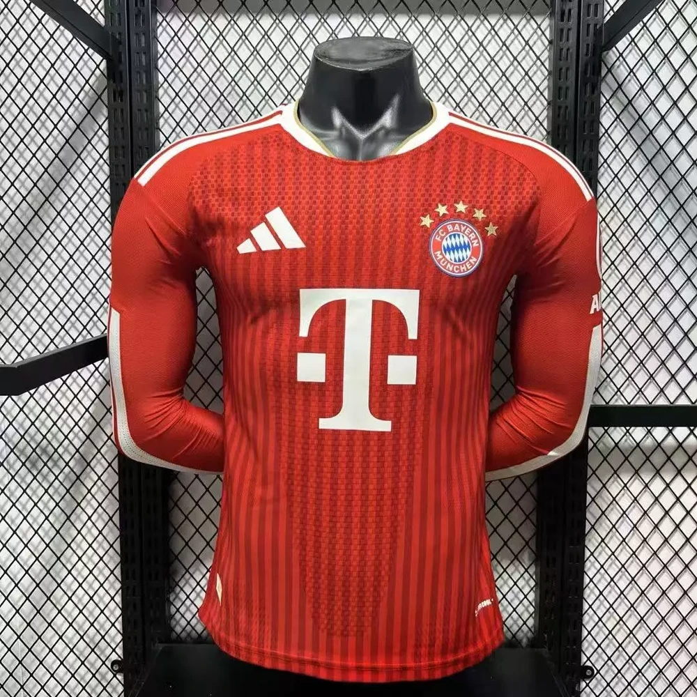 Bayern Munich 2026/27 1ª Equipación - Versión Jugador Manga Larga
