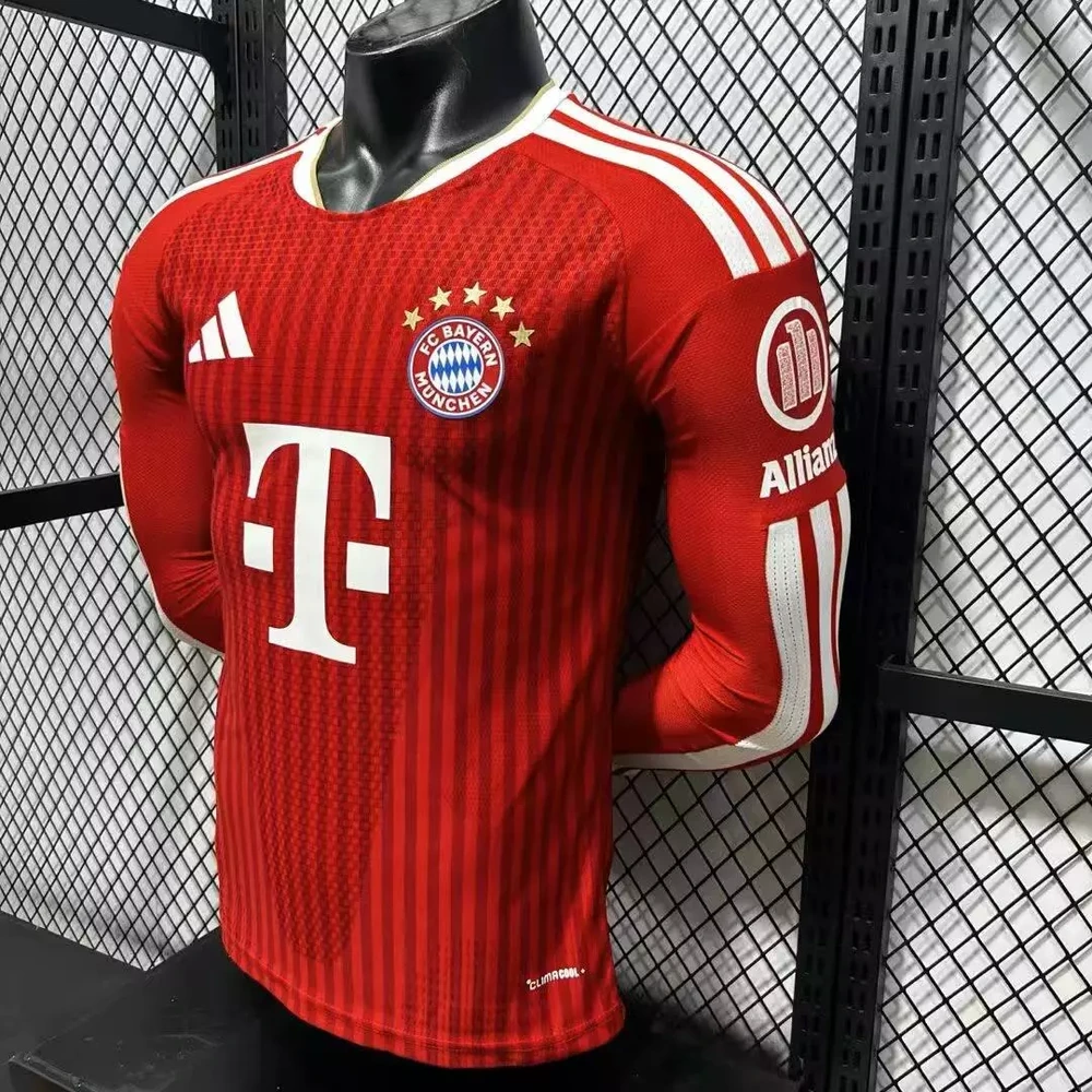 Bayern Munich 2026/27 1ª Equipación - Versión Jugador Manga Larga vista 4