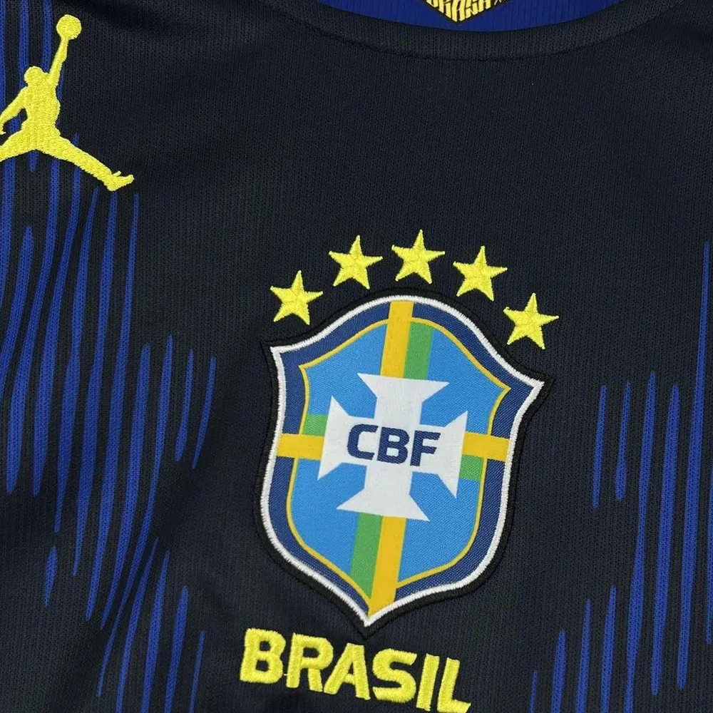 Selección de Brasil 2025/26 2ª Equipación - Versión Fan Manga Larga vista 3