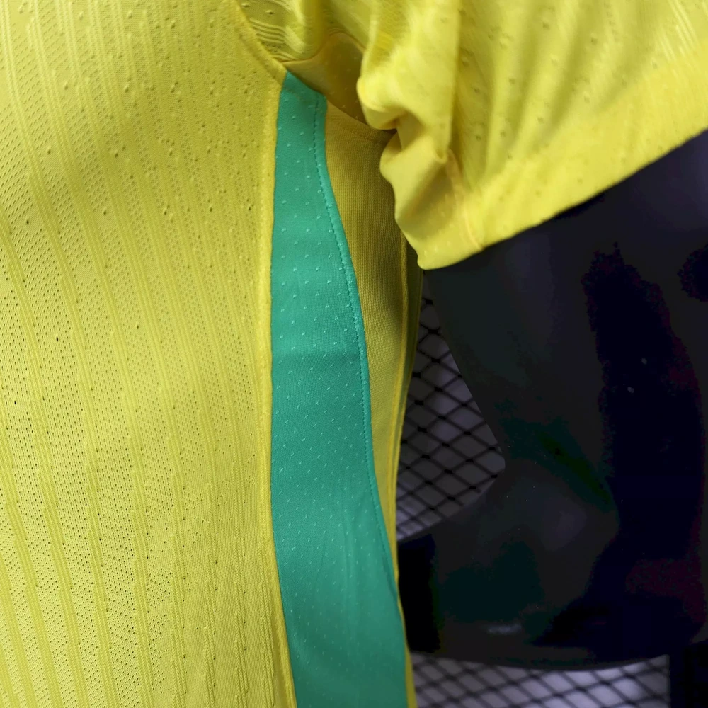 Selección de Brasil 2025/26 1ª Equipación - Versión Jugador vista 3