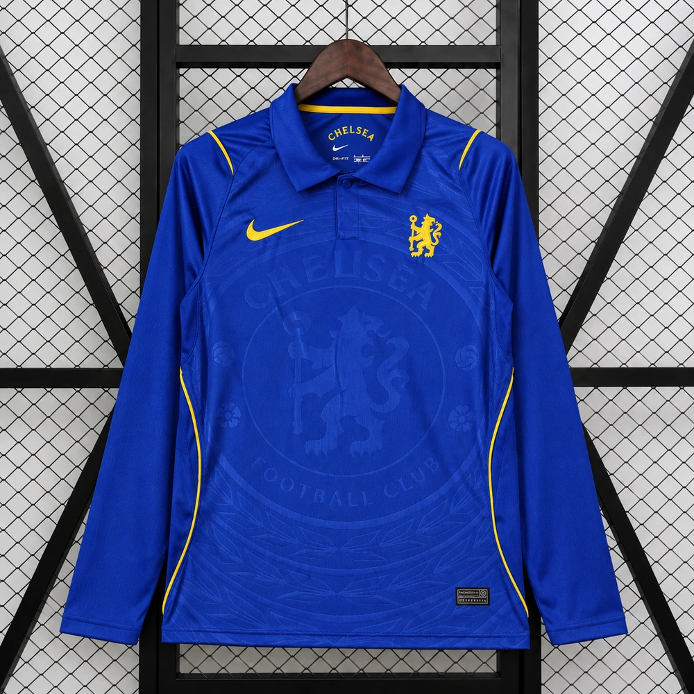 Chelsea FC 2026/27 1ª Equipación - Versión Fan Manga Larga