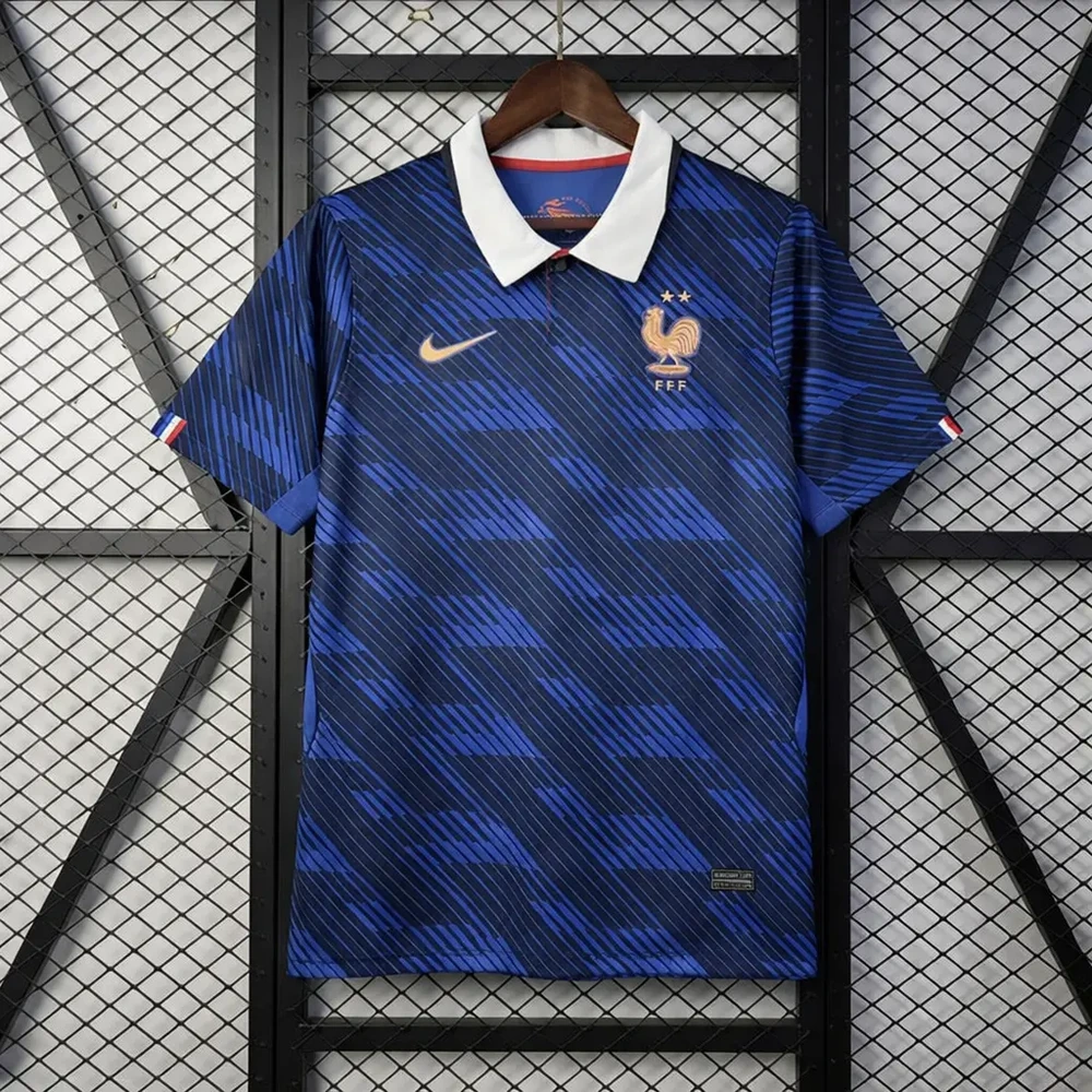 Selección de Francia 2025/26 1ª Equipación - Versión Jugador Manga Larga