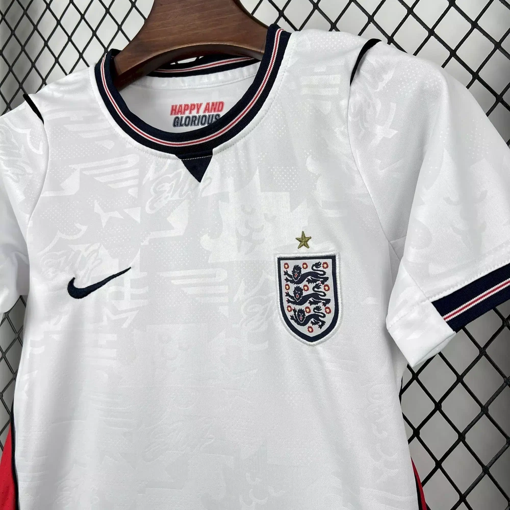Selección de Inglaterra 2025/26 1ª Equipación - Kit Infantil vista 3
