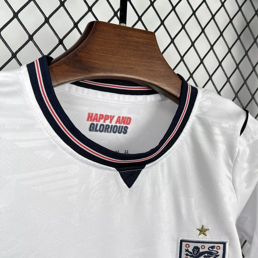 Selección de Inglaterra 2025/26 1ª Equipación - Kit Infantil vista 4