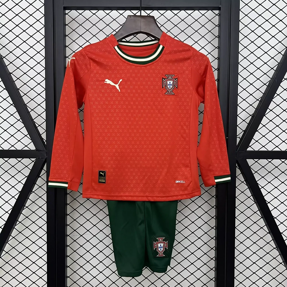 Selección de Portugal 2025/26 1ª Equipación - Kit Infantil