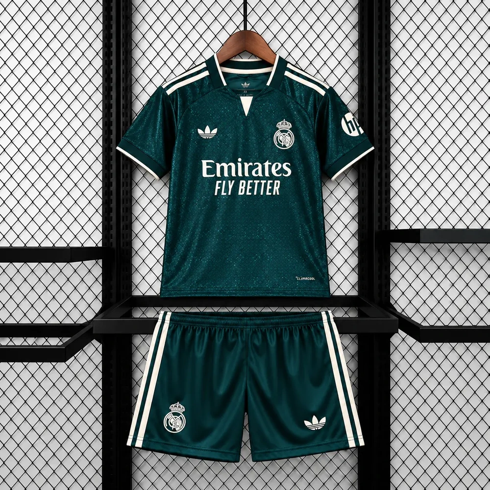 Real Madrid 2026/27 2ª Equipación (Rosa) - Kit Niño
