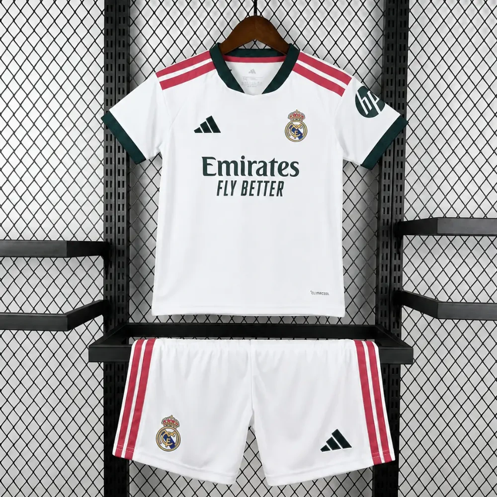 Real Madrid 2026/27 1ª Equipación (Blanca) - Kit Niño